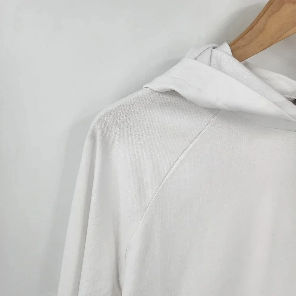 Z by Zella Women's Brenna Drawcord Pullover Hoodie in White Size XS NWT - Picture 4 of 10